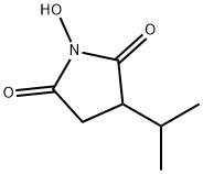 2,5-Pyrrolidinedione,1-hydroxy-3-(1-methylethyl)-(9CI) Structure