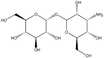 α-D-Glucopyranosyl 3-amino-3-deoxy-α-D-allopyranoside Structure