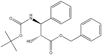 tert-butyl (1S,2R)-2-((benzyloxy)carbonyl)-2-hydroxy-1-phenylethylcarbamate 구조식 이미지