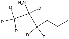 (±)-2-AMinohexane--d6 Structure