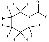 ПИПЕРИДИН-D10-КАРБОНИЛХЛОРИД структурированное изображение