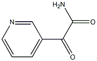 3-Pyridineacetamide,alpha-oxo-(9CI) Structure