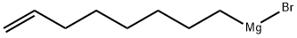 Oct-7-enylmagnesium bromide, 0.50 M in THF Structure