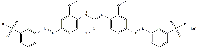 Direct Yellow 120 Structure