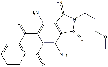 Disperse Blue  87 Structure