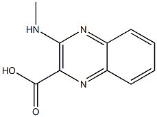 2-Quinoxalinecarboxylicacid,3-(methylamino)-(9CI) 구조식 이미지