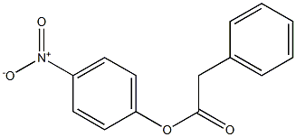 4-Nitrophenyl phenylacetate Structure