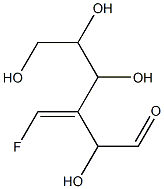 3-데옥시-C(3)-플루오로메틸렌글루코스 구조식 이미지