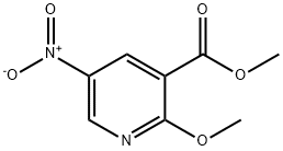 Methyl 2-Methoxy-5-nitronicotinic acid Structure