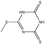 Si-TMT (=2,4,6-TriMercaptotriazine Silica Gel) (0.2-0.5MMol/g) 구조식 이미지