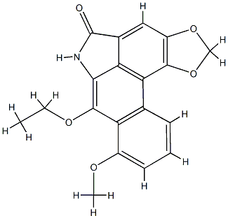 9-ethoxyaristololactam Structure