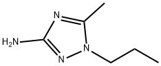 5-methyl-1-propyl-1H-1,2,4-triazol-3-amine(SALTDATA: FREE) 구조식 이미지