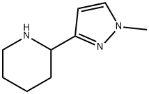 2-(1-methyl-1H-pyrazol-3-yl)piperidine(SALTDATA: 1.7HCl) Structure