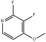 2,3-difluoro-4-methoxypyridine 구조식 이미지