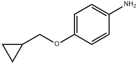 4-(cyclopropylmethoxy)aniline 구조식 이미지