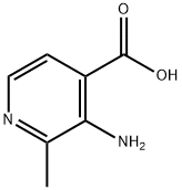 4-Pyridinecarboxylicacid,3-amino-2-methyl-(9CI) Structure