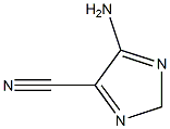 2H-Imidazole-4-carbonitrile,5-amino-(9CI) Structure