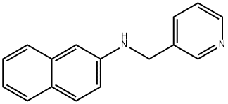 N-((pyridin-3-yl)methyl)naphthalen-2-amine Structure