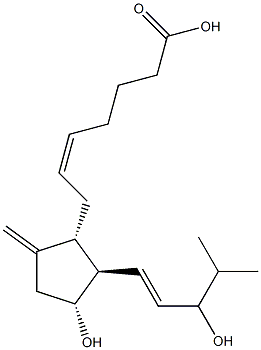 9-데옥시-16,16-디메틸-테트라노르-9-메틸렌프로스타글란딘E2 구조식 이미지