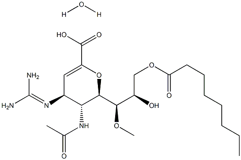 Laninamivir Octanoate Hydrate Structure