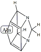 2H-1,3,4-Metheno-1H-5-oxa-1a,3-diazacyclobuta[cd]pentalene(9CI) 구조식 이미지