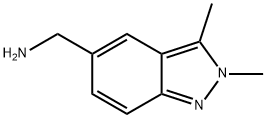 5-Aminomethyl-2,3-dimethyl-2H-indazole 구조식 이미지