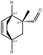 Bicyclo[2.2.2]oct-5-ene-2-carboxaldehyde, 2-methyl-, (1R,2R,4R)-rel- (9CI) Structure