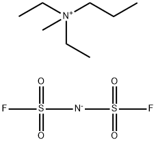 Diethyl(methyl)propylammonium Bis(fluorosulfonyl)imide 구조식 이미지