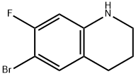 6-BroMo-7-fluoro-1,2,3,4-tetrahydroquinoline Structure