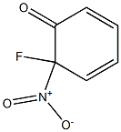 2,4-Cyclohexadien-1-one,6-fluoro-6-nitro-(9CI) 구조식 이미지