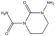 1(2H)-Pyrimidinecarboxamide,3-aminotetrahydro-2-oxo-(9CI) 구조식 이미지