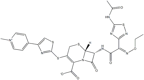 Ceftaroline Fosamil Impurity 2 Structure