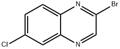 2-bromo-6-chloroquinoxaline 구조식 이미지