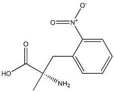 α-Me-Phe(2-NO<sub>2<sub>)-OH·H<sub>2<sub>O 구조식 이미지