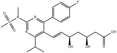 (3S,5R)-Rosuvastatin Structure
