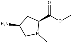 methyl (4S)-4-amino-1-methyl-L-prolinate(SALTDATA: 2HCl) Structure