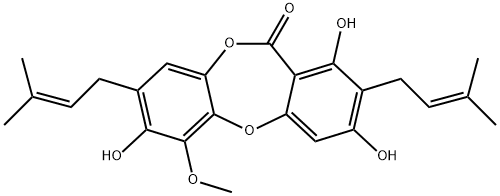 Paucinervin A 구조식 이미지