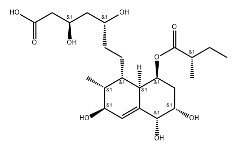 pravastatin dihydrodiol Structure