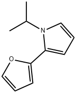 1H-Pyrrole,2-(2-furanyl)-1-(1-methylethyl)-(9CI) 구조식 이미지