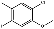 1-chloro-4-iodo-2-Methoxy-5-Methylbenzene Structure