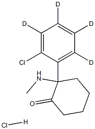 Ketamine-D4 HCl Structure