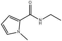 1H-Pyrrole-2-carboxamide,N-ethyl-1-methyl-(9CI) Structure