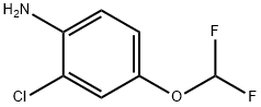 2-CHLORO-4-(DIFLUOROMETHOXY)ANILINE(WXFC0705) Structure