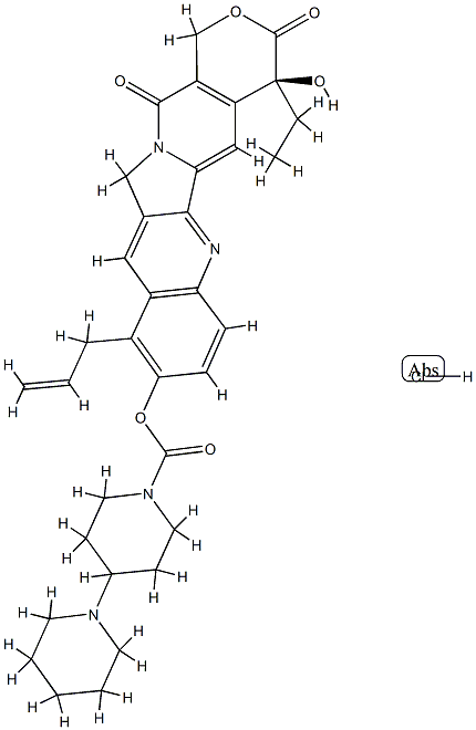 Simmitecan Hydrochloride Structure
