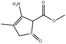 2-Thiophenecarboxylicacid,3-amino-2,5-dihydro-4-methyl-,methylester,1- 구조식 이미지