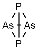 Arsenic phosphide (AsP)(8CI,9CI) Structure