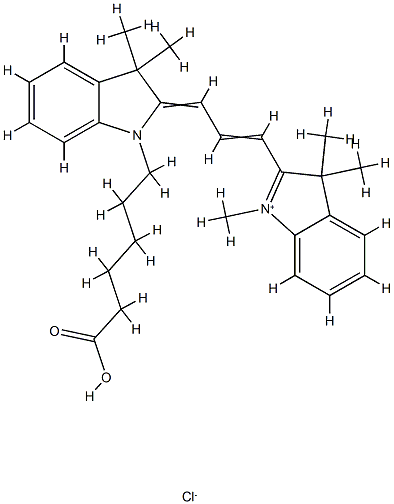 Cy3 Carboxylic acids 구조식 이미지