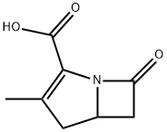 1-Azabicyclo[3.2.0]hept-2-ene-2-carboxylicacid,3-methyl-7-oxo-(9CI) 구조식 이미지