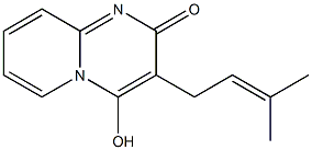 2-Hydroxy-3-(3-Methyl-2-Butenyl)-4H-Pyrido[1,2-alpha]Pyrimidin-4-One Structure