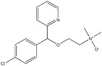 CarbinoxaMine N-Oxide 구조식 이미지